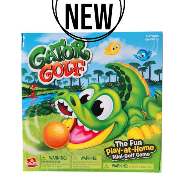NEW Gator Golf Lawn Game Backyard Picnic Fun Minifigure Golf Putt CHRISTMAS GIFT - Picture 1 of 13